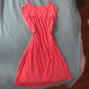 Flowy pink dress